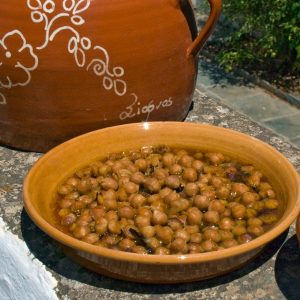 La soupe de pois chiche: plat traditionnel grec