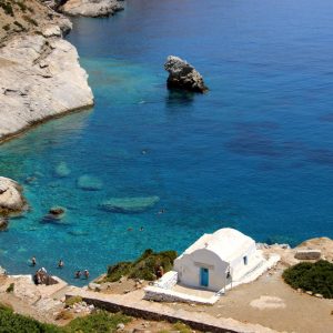 Le grand bleu: l'île d'Amorgos dans les Cyclades