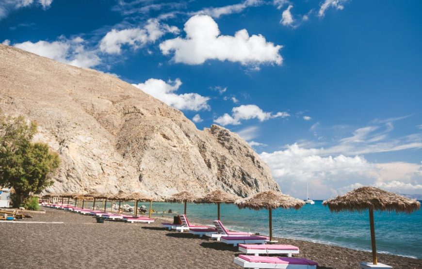 Visite guidée de Santorin en bus