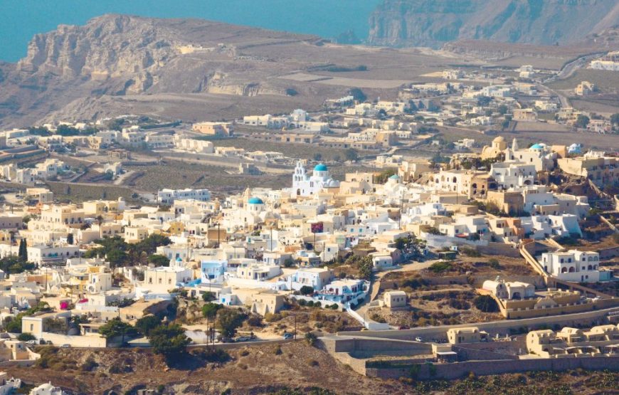 Visite guidée de Santorin en bus