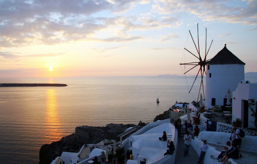 Visite guidée de Santorin en bus
