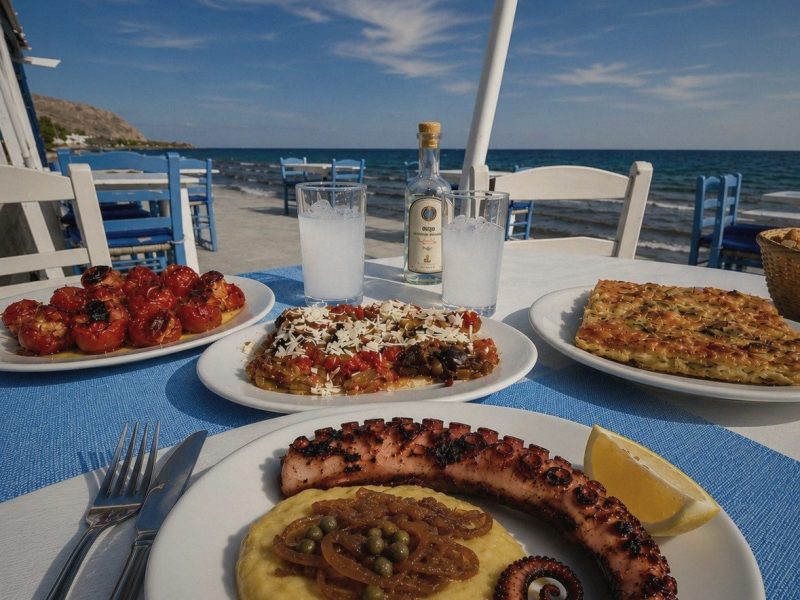 Circuit gastronomique en Grèce et dans les Cyclades, d'Athènes à Santorin
